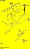 RESERVOIR D'ESSENCE (VL1500TL4 E33) pour Suzuki BOULEVARD 1500 2014