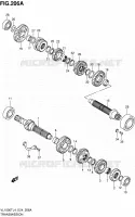 TRANSMISSION pour Suzuki BOULEVARD 1500 2014