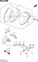 ENSEMBLE FEU ARRIERE (VL800L5 E19) pour Suzuki INTRUDER 800 2015