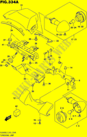 CLIGNOTANTS (VL800TL5 E43) pour Suzuki INTRUDER 800 2015