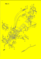 CARBURATEUR (FRONT)(MODELE H/J/K/L/M/N/P/R) pour Suzuki INTRUDER 1400 1990