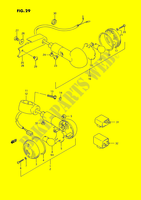 CLIGNOTANTS (MODELE H/J/K/L/M/N/P/R) pour Suzuki INTRUDER 1400 1990