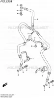 DURITE DE FREIN AVANT pour Suzuki BOULEVARD 1500 2015