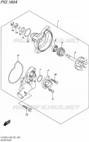 POMPE A EAU pour Suzuki BOULEVARD 1500 2015