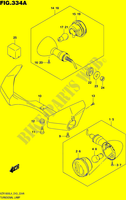CLIGNOTANTS (VZR1800L4 E43) pour Suzuki BOULEVARD 1800 2014