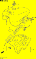 RESERVOIR D'ESSENCE (VZR1800L4 E43) pour Suzuki BOULEVARD 1800 2014