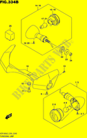 CLIGNOTANTS (VZR1800BZL5 E99) pour Suzuki INTRUDER 1800 2015