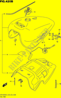 RESERVOIR D'ESSENCE (VZR1800BZL5 E33) pour Suzuki BOULEVARD 1800 2015