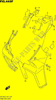 COUVERCLES DE CADRE AVANT (VZR1800BZUFL5 E19) pour Suzuki INTRUDER 1800 2015