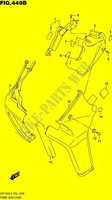 COUVERCLES DE CADRE AVANT (VZR1800L5 E19) pour Suzuki INTRUDER 1800 2015
