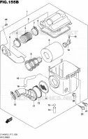 FILTRE A AIR (LT A400FZL5 P17) pour Suzuki KINGQUAD 400 2015