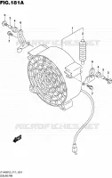 VENTILATEUR DE REFROIDISSEMENT pour Suzuki KINGQUAD 400 2015