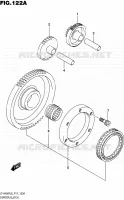 ROUE LIBRE DE DEMARREUR pour Suzuki KINGQUAD 400 2016