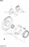 ROUE LIBRE DE DEMARREUR pour Suzuki KINGQUAD 400 2014