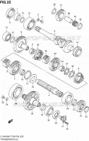 TRANSMISSION (2) pour Suzuki KINGQUAD 450 2010
