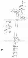 COLONNE DE DIRECTION pour Suzuki KINGQUAD 500 2000