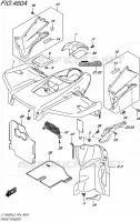 GARDE BOUE AVANT pour Suzuki KINGQUAD 500 2015