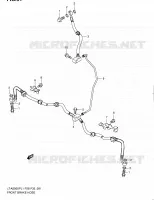 DURITE DE FREIN AVANT pour Suzuki KINGQUAD 500 2011