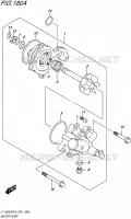 POMPE A EAU pour Suzuki KINGQUAD 500 2015