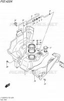 RESERVOIR D'ESSENCE pour Suzuki KINGQUAD 500 2015