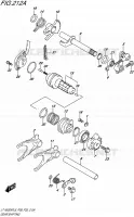 ENSEMBLE SELECTEUR DE VITESSES pour Suzuki KINGQUAD 500 2015