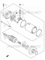 DEMARREUR pour Suzuki KINGQUAD 700 2005