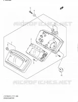 COMPTEUR DE VITESSE (LT A750XPL1 P17) pour Suzuki KINGQUAD 750 2011