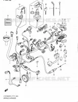 FAISCEAU ELECTRIQUE (LT A750XPL1 P17) pour Suzuki KINGQUAD 750 2011