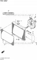 RADIATEUR (LT A750XPZL5 P28) pour Suzuki KINGQUAD 750 2015