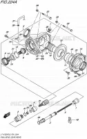 CARDAN   COUPLE CONIQUE (ARRIERE) pour Suzuki KINGQUAD 750 2016