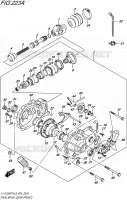 CARDAN   COUPLE CONIQUE (AVANT) pour Suzuki KINGQUAD 750 2015