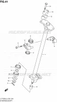 COLONNE DE DIRECTION pour Suzuki OZARK 250 2013