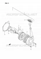 LANCEUR pour Suzuki OZARK 250 1996