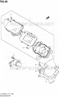 COMPTEUR (LT F400FL4 P17) pour Suzuki KINGQUAD 400 2014