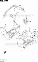 GARDE BOUE pour Suzuki KINGQUAD 400 2015