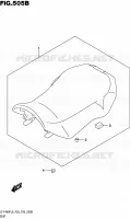 SELLE (LT F400FL6 P33) pour Suzuki KINGQUAD 400 2016