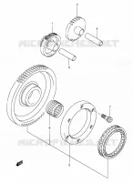 ROUE LIBRE DE DEMARREUR pour Suzuki EIGER 400 2007