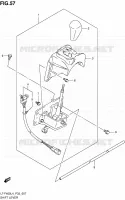 LEVIER DE VITESSE (LT F400L4 P33) pour Suzuki KINGQUAD 400 2014