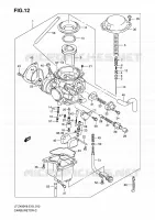 CARBURATEUR pour Suzuki QUADSPORT 400 2008