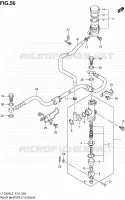 MAITRE CYLINDRE ARRIERE pour Suzuki QUADSPORT 400 2013