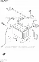 BATTERIE pour Suzuki QUADSPORT 400 2014