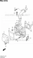 CYLINDRE pour Suzuki QUADSPORT 50 2016