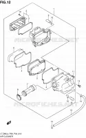 FILTRE A AIR pour Suzuki QUADSPORT 90 2014