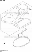 SUPPORT   VERROUILLAGE DE SELLE pour Suzuki BURGMAN 400 2011