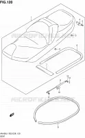 SELLE (AN400AL1 E33) pour Suzuki BURGMAN 400 2011