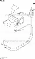BATTERIE (AN400L3 E99) pour Suzuki BURGMAN 400 2013