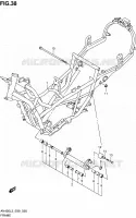 CADRE (AN400L3 E99) pour Suzuki BURGMAN 400 2013