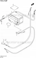 BATTERIE (AN400AL5 E02) pour Suzuki BURGMAN 400 2015