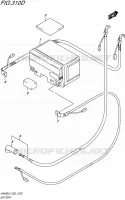 BATTERIE (AN400ZAL5 E02) pour Suzuki BURGMAN 400 2015