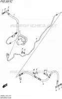 DURITE DE FREIN ARRIERE (AN400AL5 E19) pour Suzuki BURGMAN 400 2015